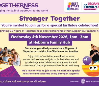 Read more about Families Invited to Celebrate 30 Years of Togetherness